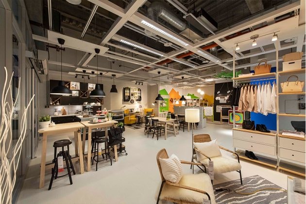 ikea new store open Xindian IKEA cafe