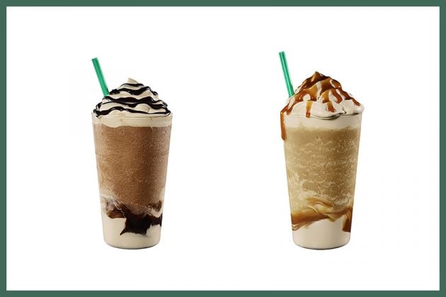 Starbucks Triple Mocha Frappuccino Dark Caramel Coffee Frappuccino