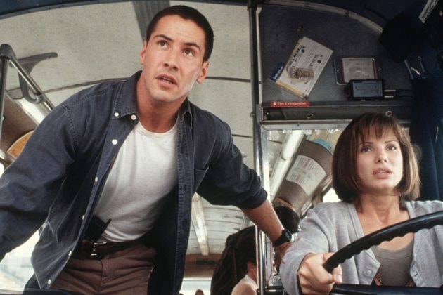 Sandra Bullock Crush on Keanu Reeves Movie Speed