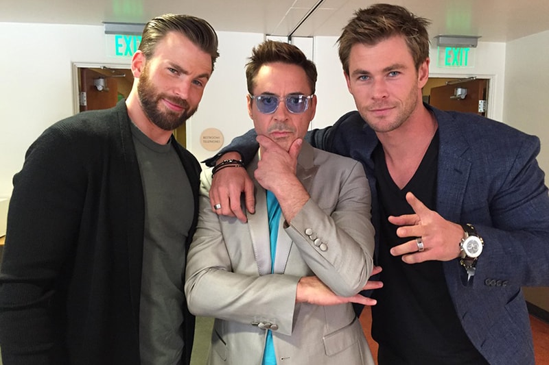 Avengers EndGame Chris Evans Chris Hemsworth brotherhood