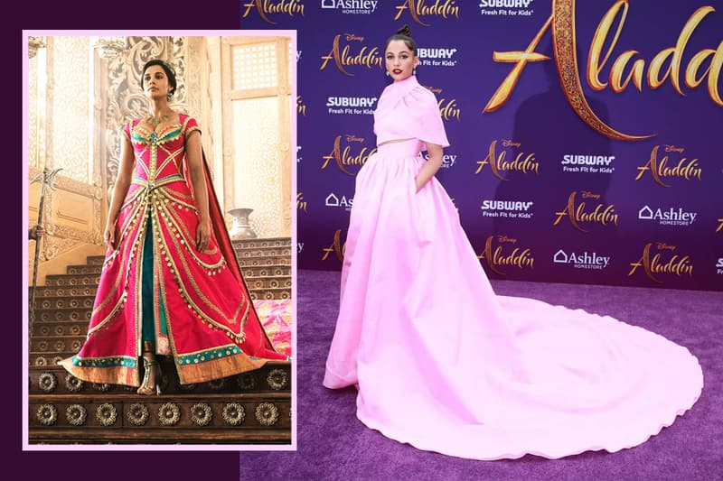 Aladdin 2019 Disney real action movie Princess Jasmine Naomi Scott Workout routine diet plan exercises fitness tips weight control