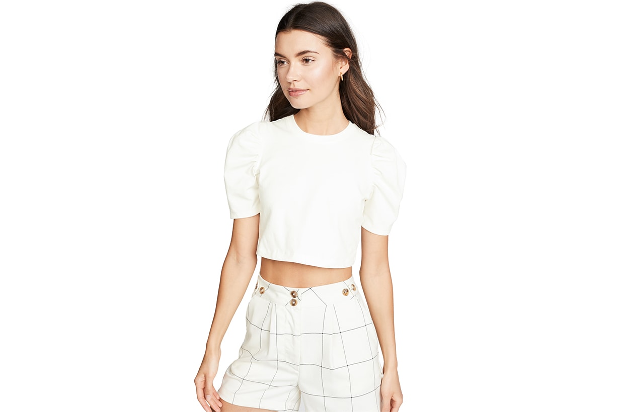 Alice McCall Bluesy Cropped Shirt