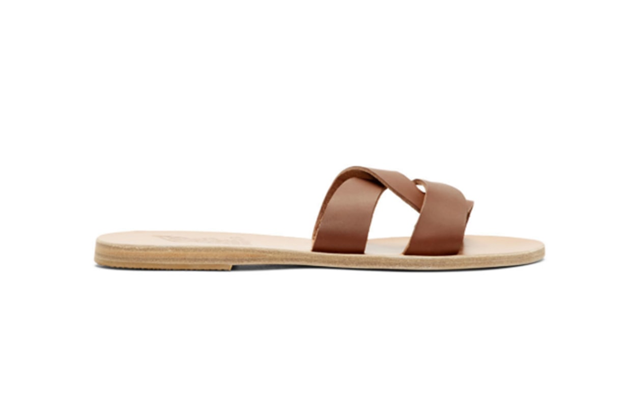 Ancient Greek Sandals Brown Desmos Sandals