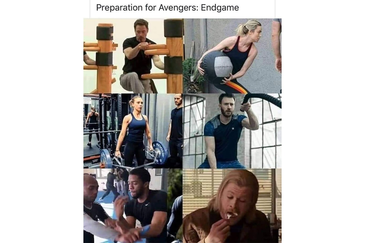 Avengers：EndGame Chris Hemsworth Thor