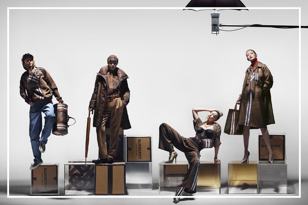 Gigi Hadid Stars As Four Different Characters In Her Very First Burberry Campaign