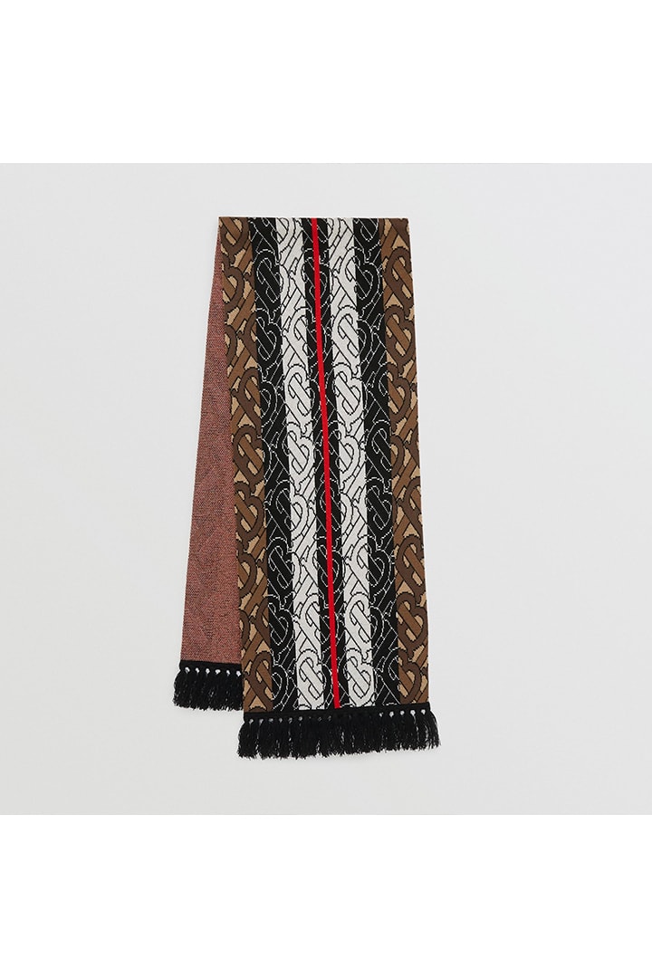 Burberry Monogram Collection By Riccardo Tisci Scarf