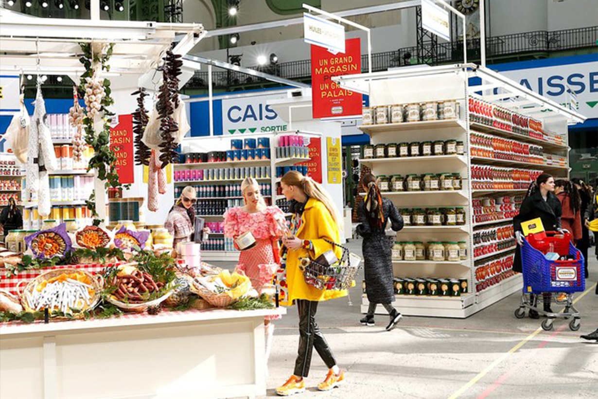 Chanel fall/winter 2014 Supermarket