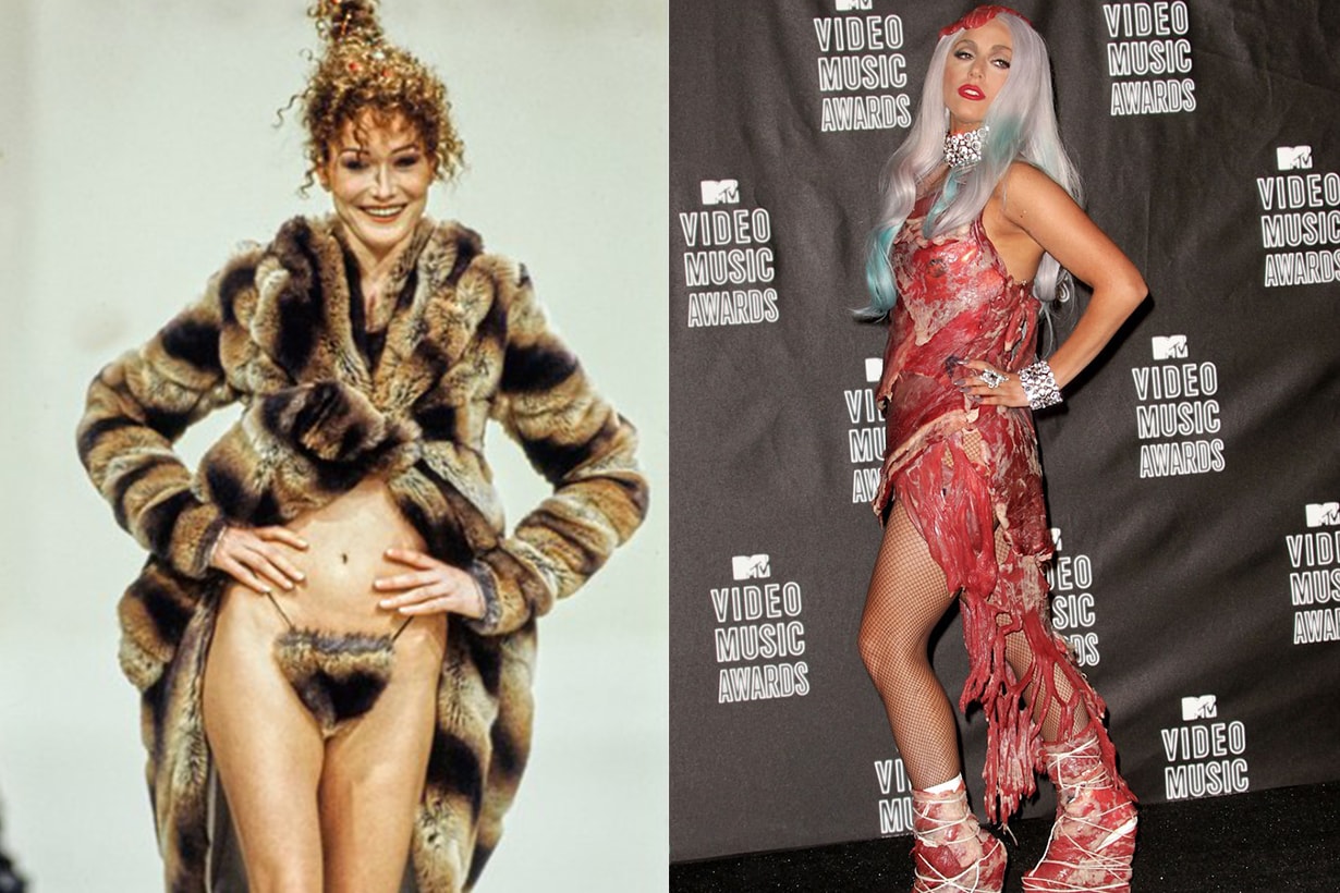 Lady Gaga MTV Video Music Awards in Los Angeles, Vivienne Westwood fall/winter 1994