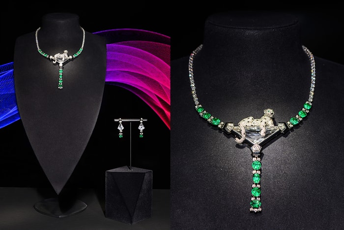 Cartier 舉行高級珠寶展，帶來了 16 億港元的寶石！