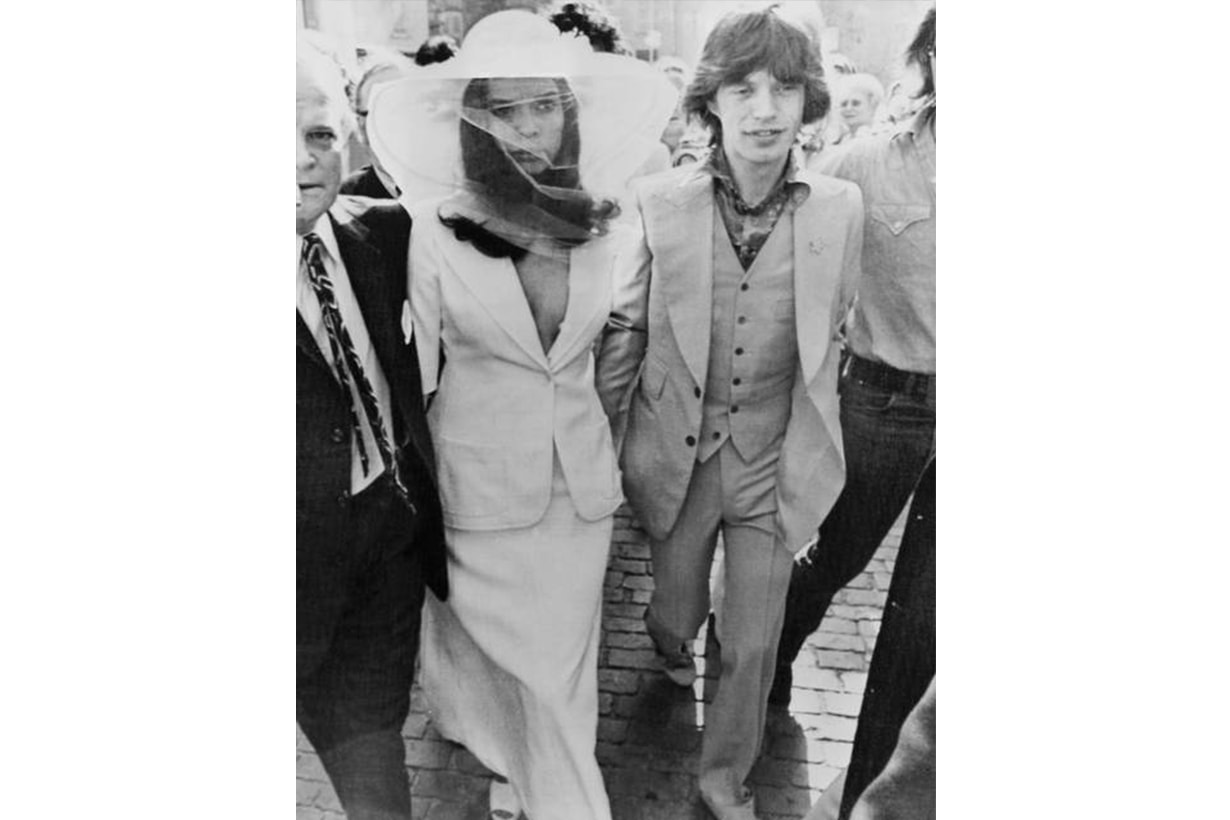 Bianca Jagger Mick Jagger Wedding 