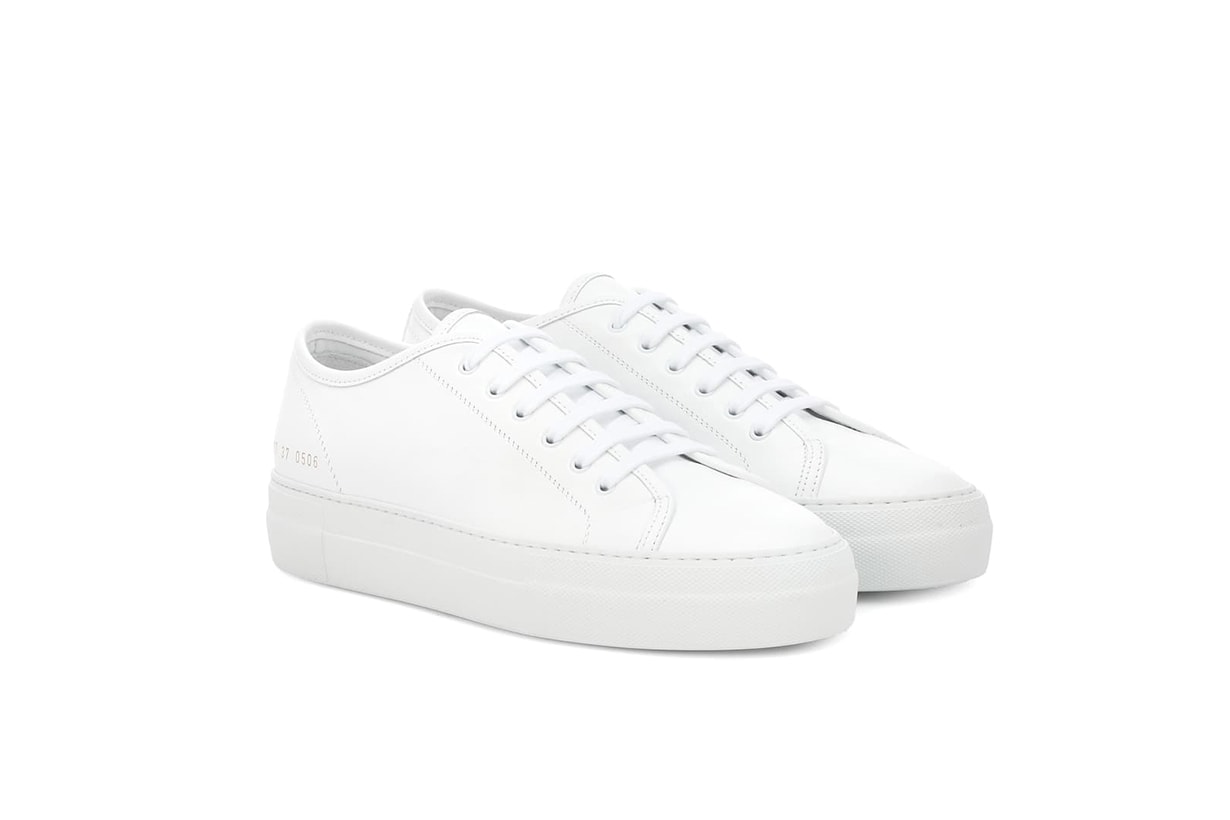 COMMON PROJECTS Tournament Low Leather Sneakers