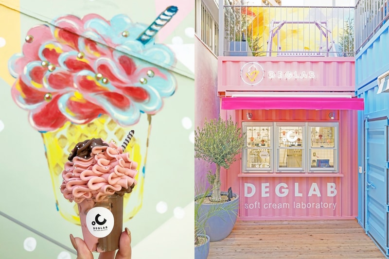 akichi deglab osaka namba soft ice cream instagram hot spot