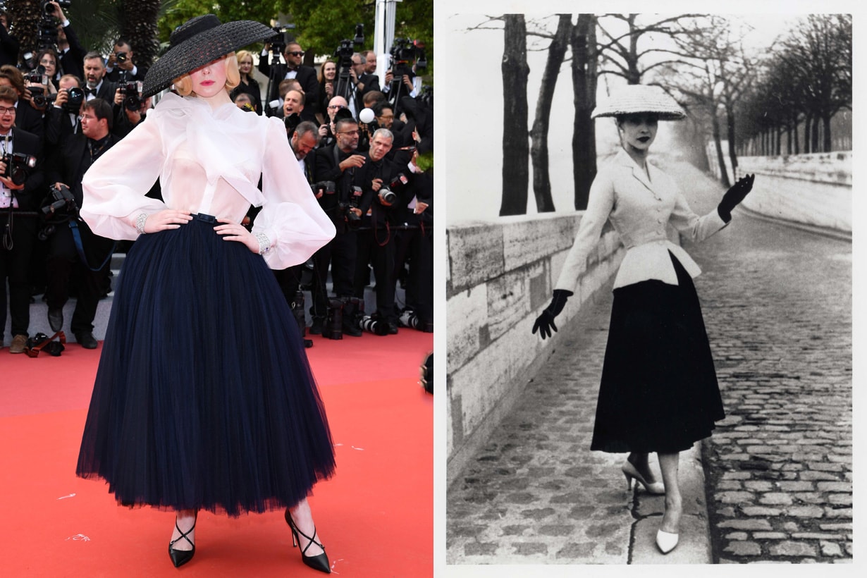 elle fanning cannes 2019 dior new look stunning