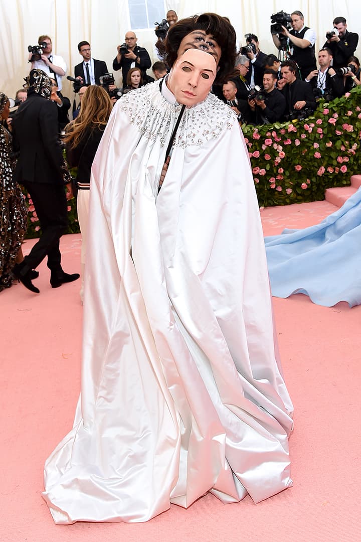 Ezra Miller Made 7 Eyes Makeup Met Gala Red Carpet