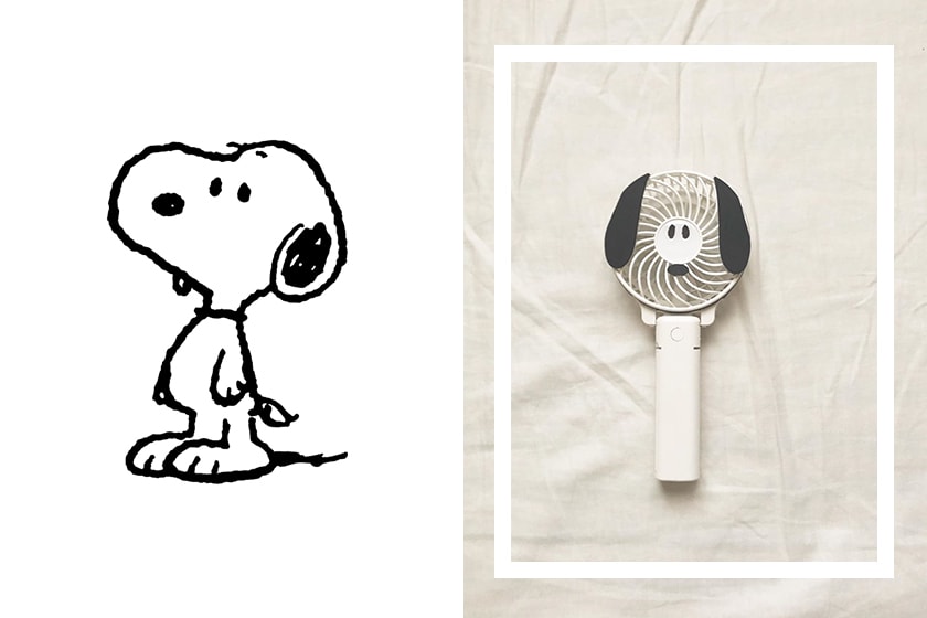 Snoopy electric fan PLAZA