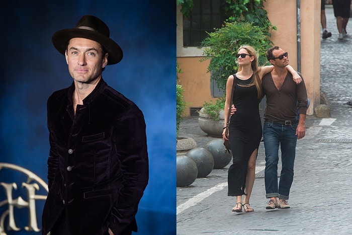 Jude Law 低調結婚了,最終情歸這位年紀相差 14 歲的美女心理醫生!