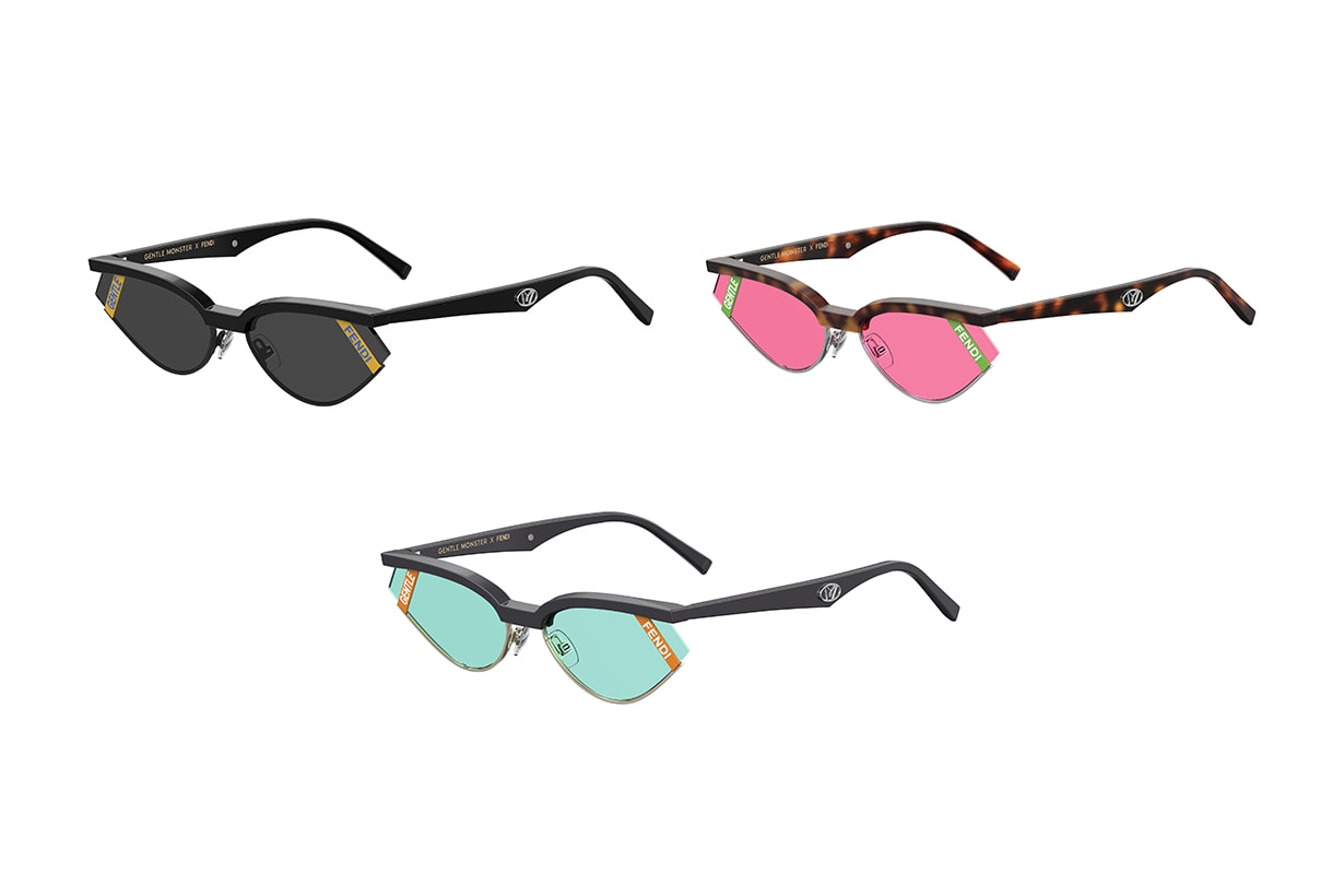 fendi gentle monster sunglasses 2019 collabration