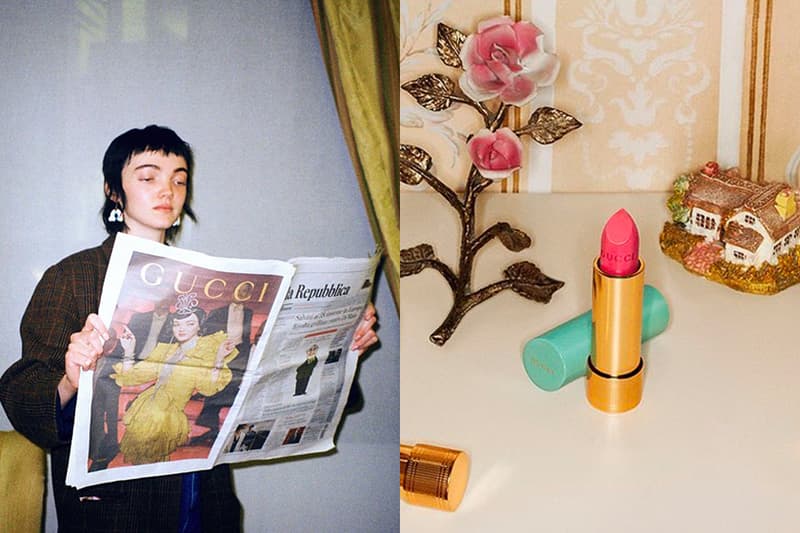 Alessandro Michele Gucci make up new lipstick collections