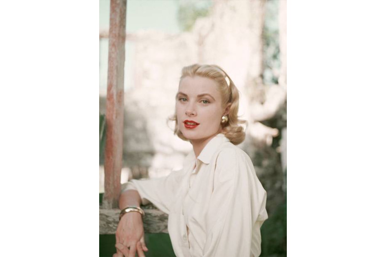 Grace Kelly White Shirt