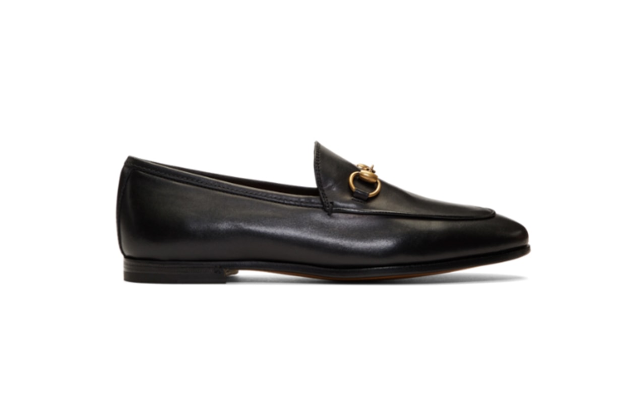 Gucci Black Jordaan Loafers