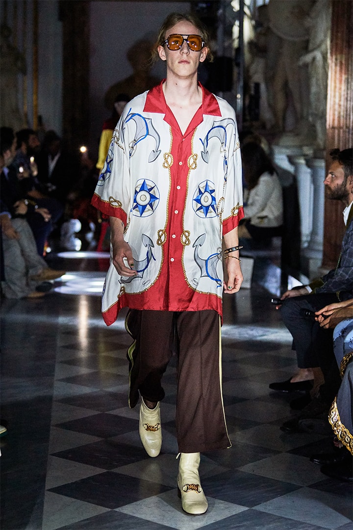 GUCCI resort 2020 runway