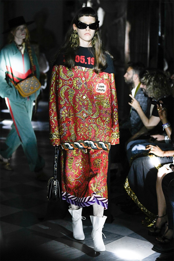 GUCCI resort 2020 runway