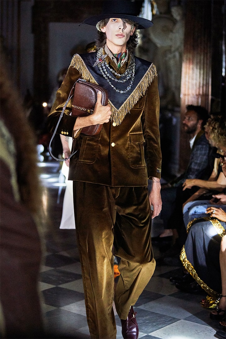 GUCCI resort 2020 runway