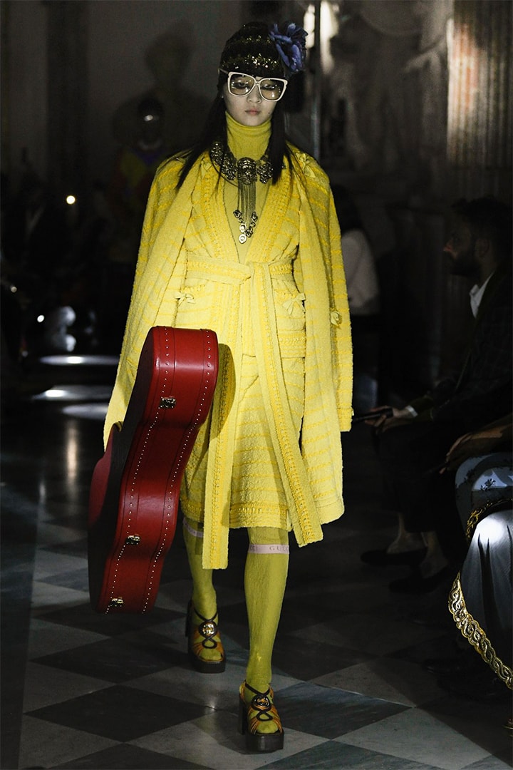 GUCCI resort 2020 runway