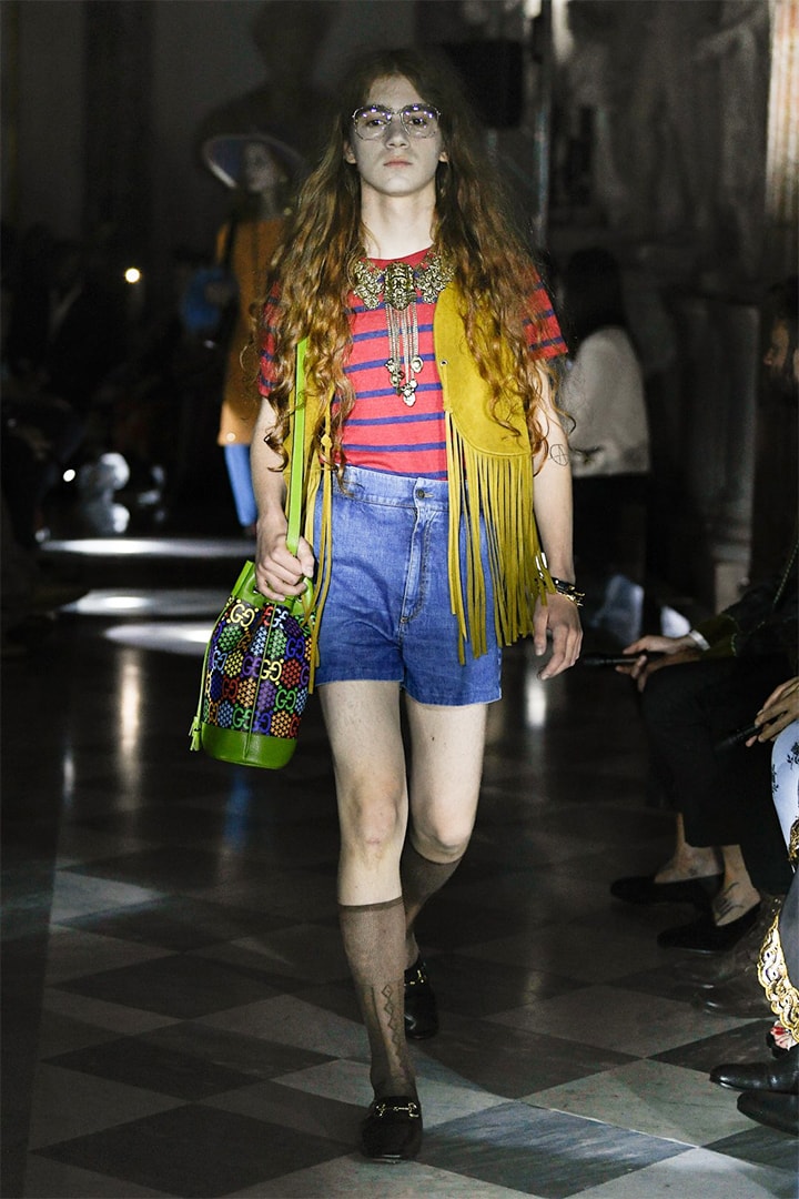 GUCCI resort 2020 runway
