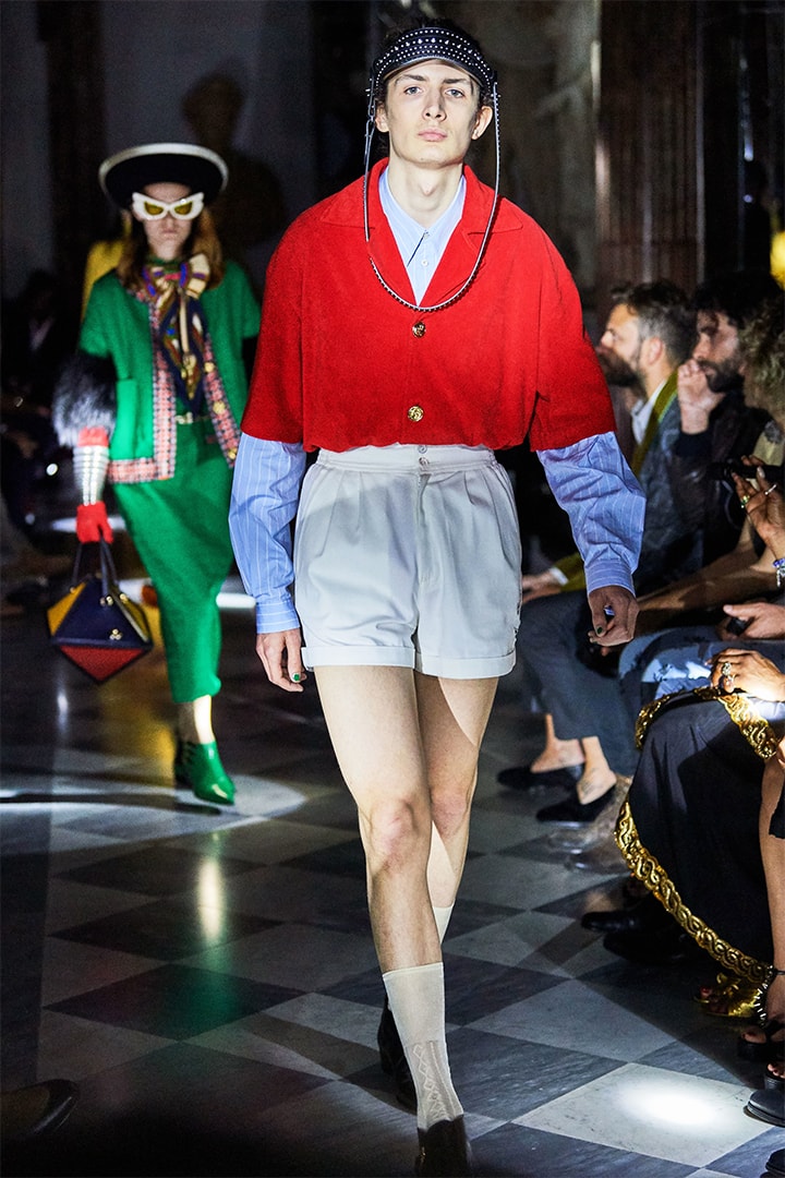 GUCCI resort 2020 runway