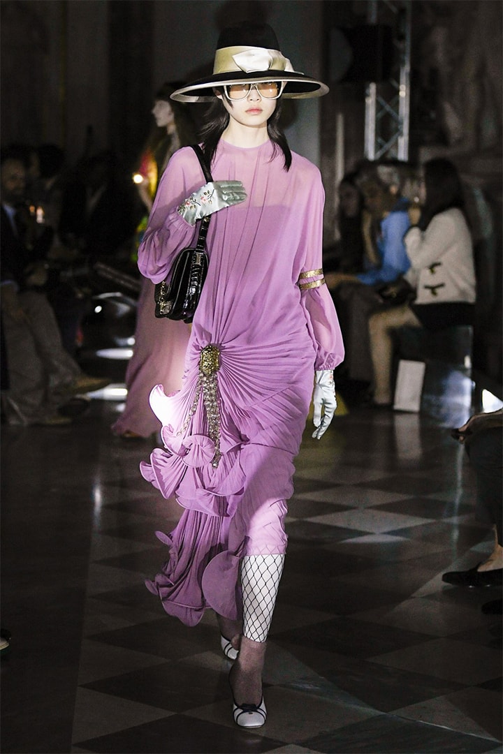 GUCCI resort 2020 runway