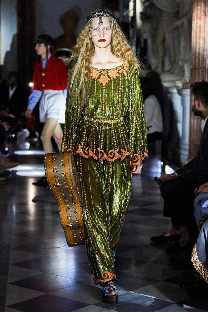 GUCCI resort 2020 runway