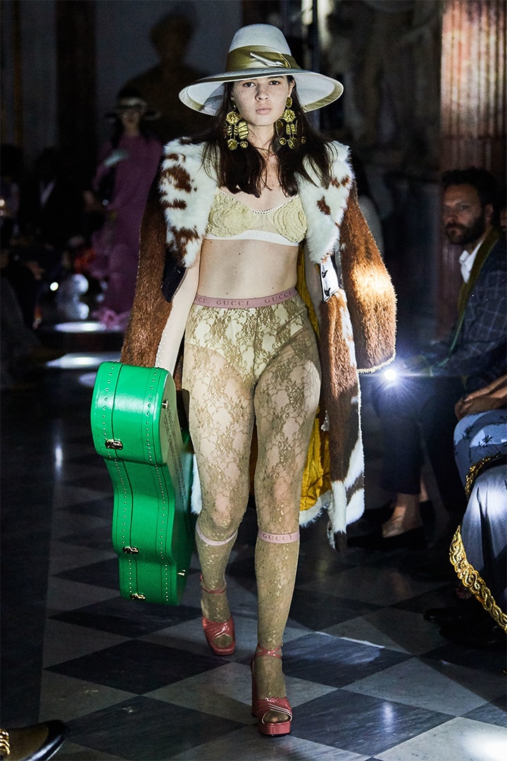 GUCCI resort 2020 runway