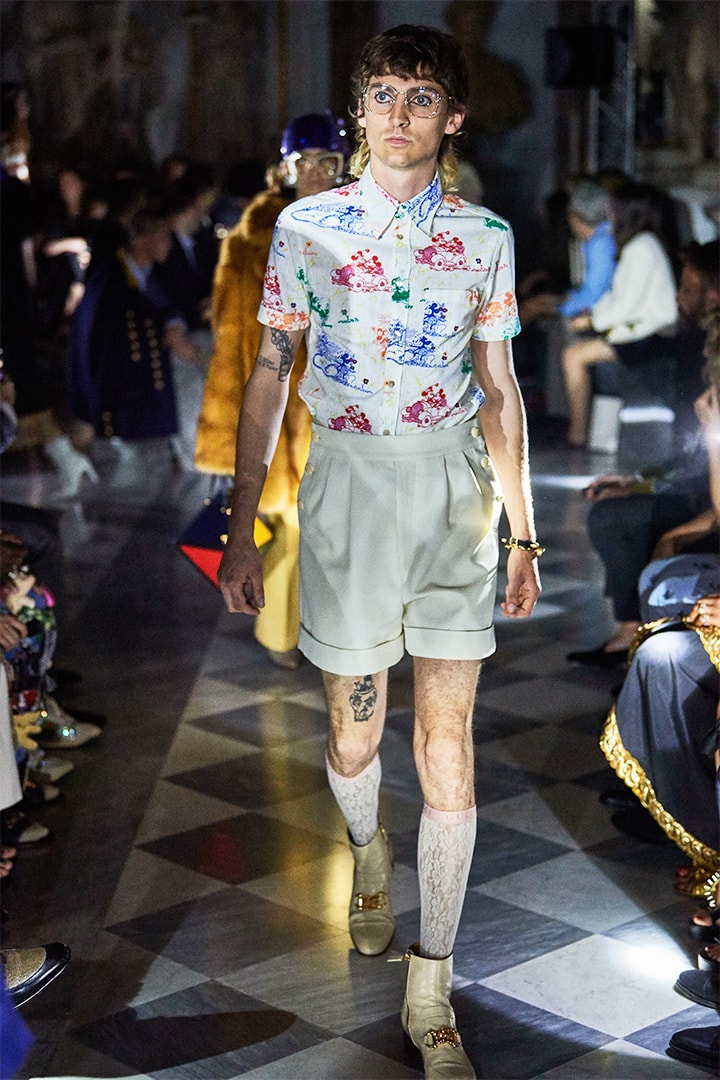 GUCCI resort 2020 runway