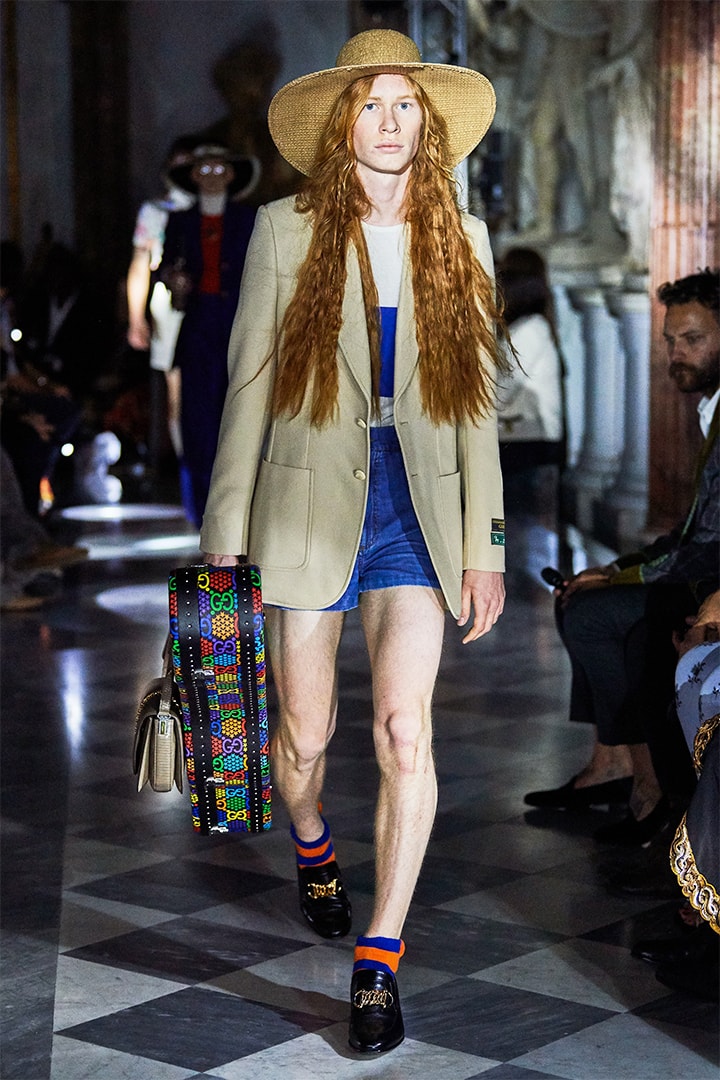 GUCCI resort 2020 runway