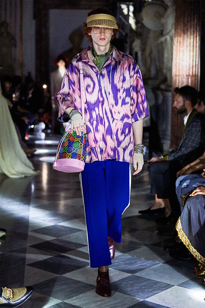 GUCCI resort 2020 runway