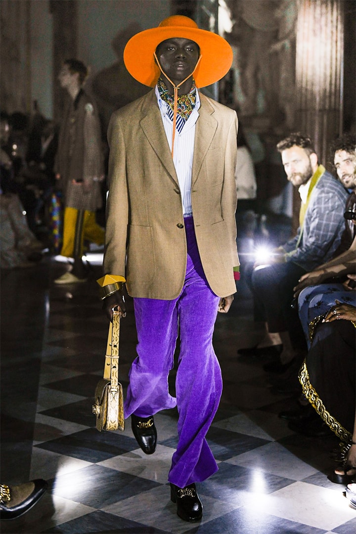 GUCCI resort 2020 runway