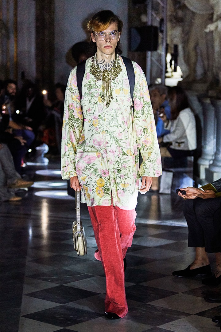 GUCCI resort 2020 runway