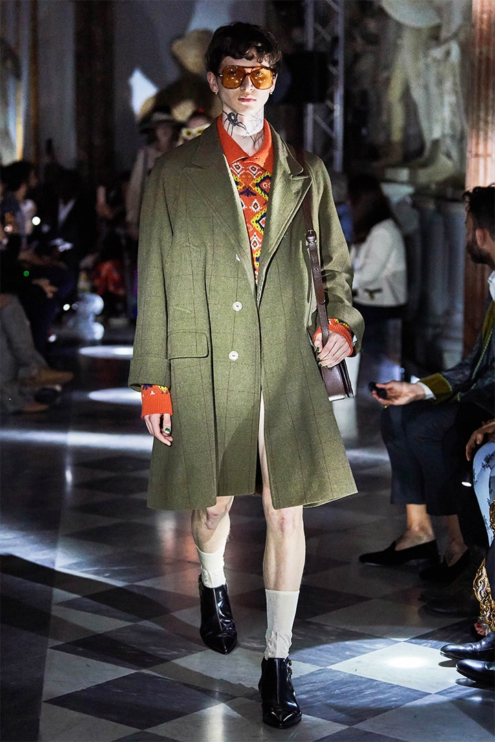 GUCCI resort 2020 runway
