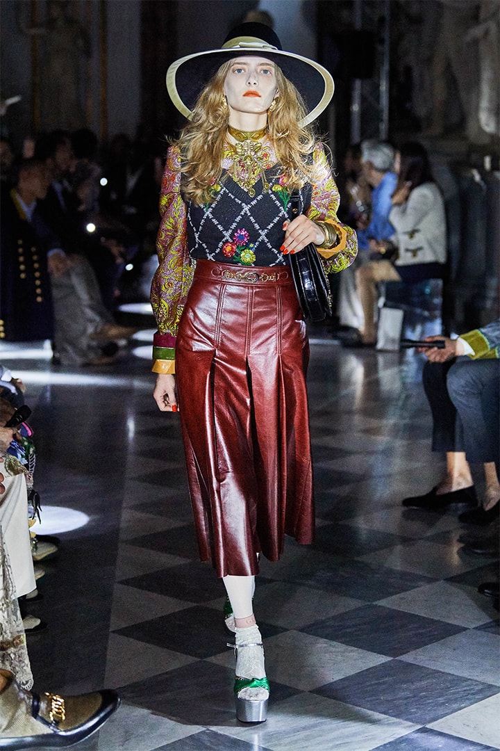 GUCCI resort 2020 runway