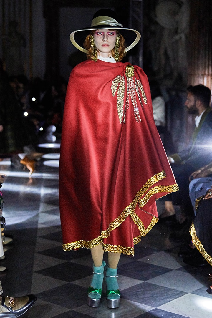 GUCCI resort 2020 runway