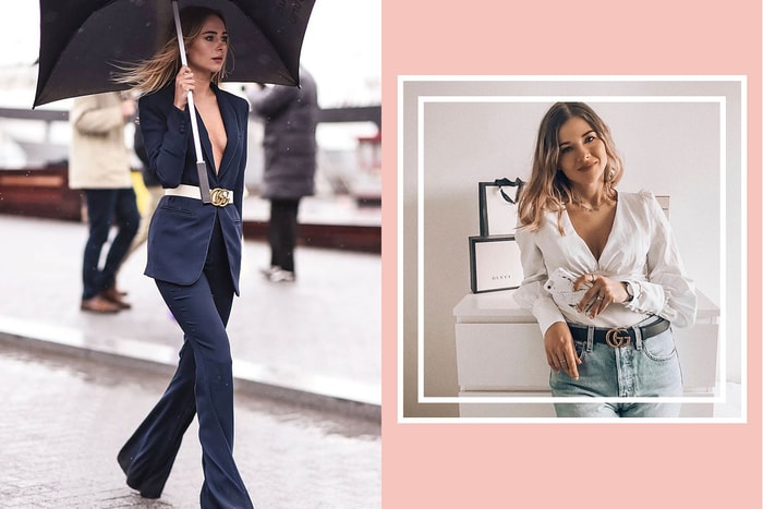 看似不起眼卻是造型重點的 Gucci 腰帶!絕對是時尚名人高級奢華穿搭的關鍵所在