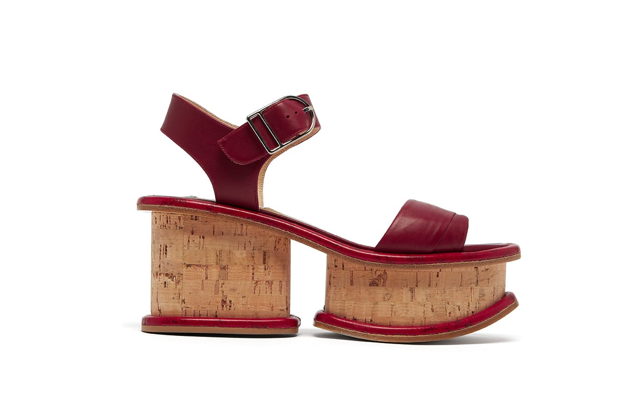 Harrigan Leather and Cork Platform Sandals