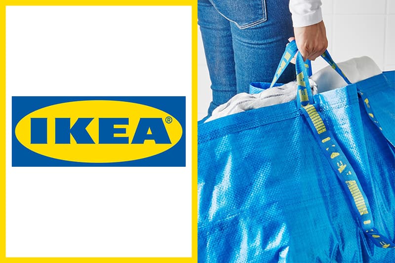 ikea rainbow frakta kvanting shopping bag pride month