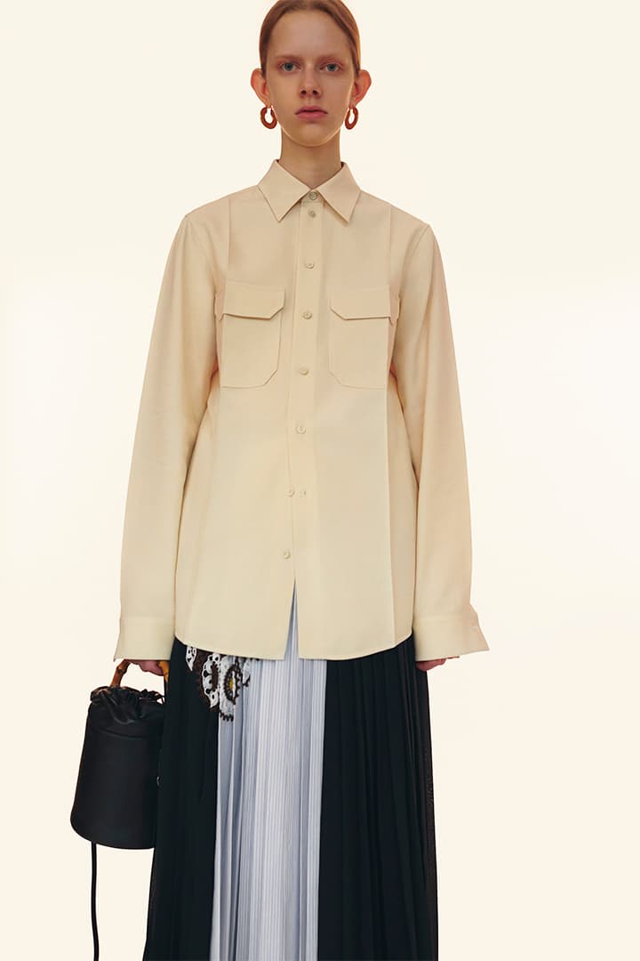 jil-sander resort-2020 lookbook- old celine minimalist