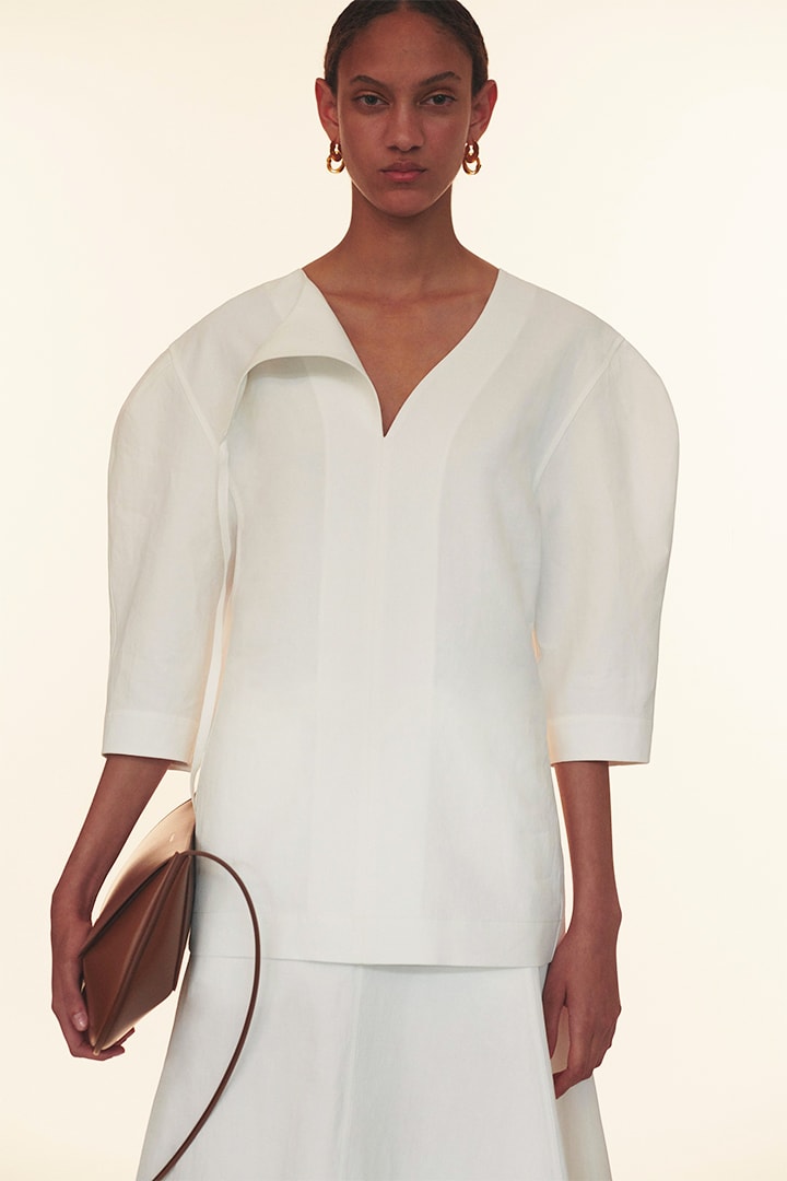 jil-sander resort-2020 lookbook- old celine minimalist