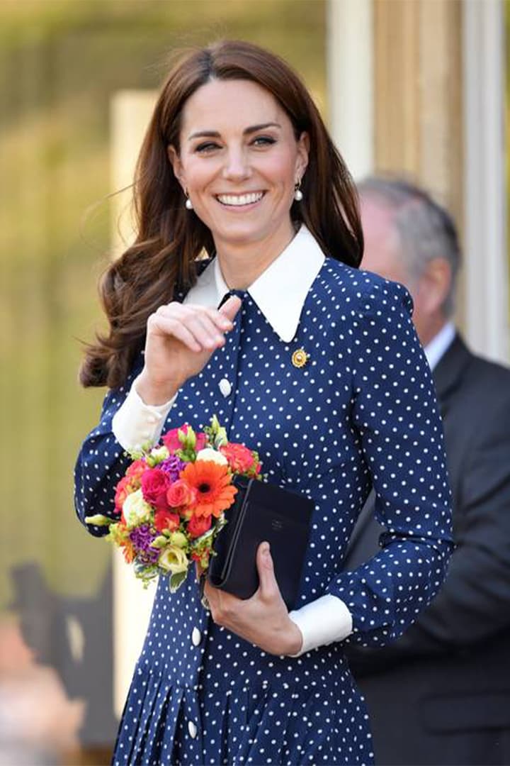 kate middleton polka dots