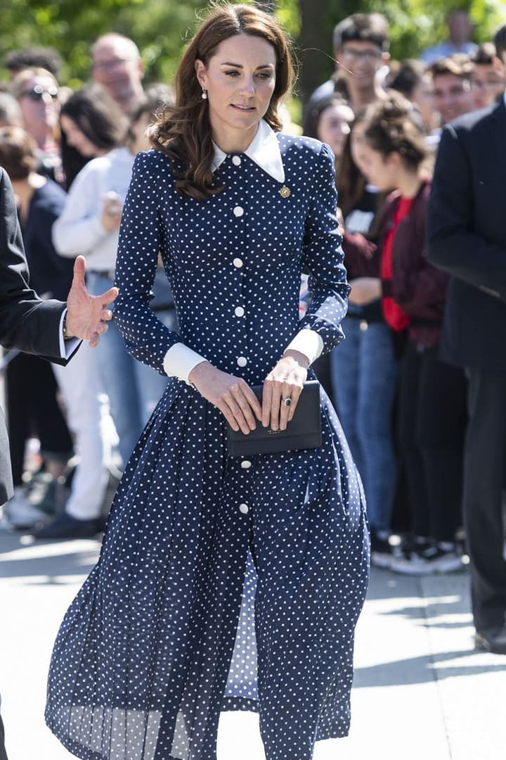 kate middleton polka dots