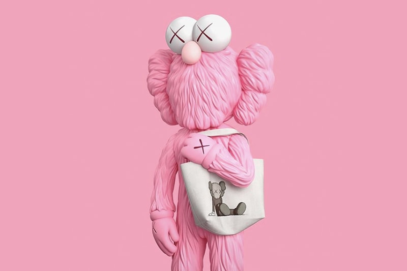 kaws-uniqlo-tote bag-companion-bff-ss2019