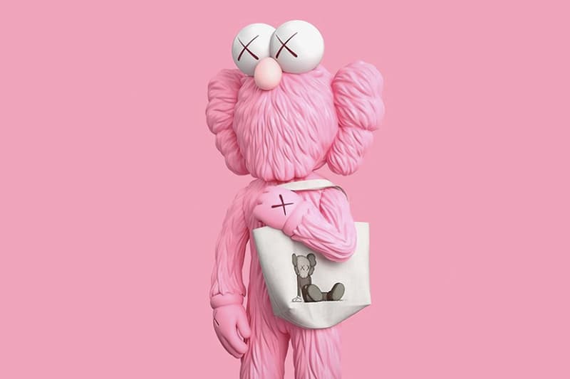 kaws-uniqlo-tote bag-companion-bff-ss2019